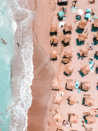 Ocean Art Print, Aerial Print, Beach Print, Aerial Wall Art Photography titled "Ocean Art Print, Ae…" by Radu Bercan, Original Artwork, Digital Photography