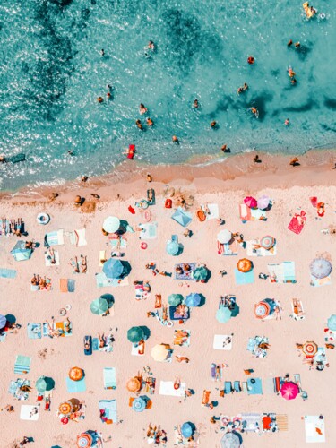 「Aerial Ocean Print,…」というタイトルの写真撮影 Radu Bercanによって, オリジナルのアートワーク, デジタル