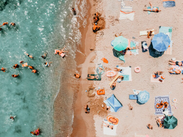 Fotografia intitolato "Ocean Pastel Beach…" da Radu Bercan, Opera d'arte originale, Fotografia digitale