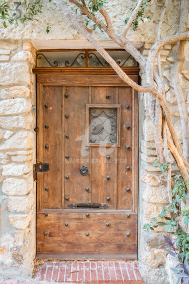 Photography titled "Vintage Wooden Door…" by Radu Bercan, Original Artwork, Digital Photography