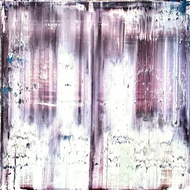 Pittura intitolato "Abstract Mirror ref…" da Rafal Dobosz, Opera d'arte originale, Olio