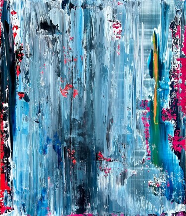 Malerei mit dem Titel "Abstract Emotion Mi…" von Rafal Dobosz, Original-Kunstwerk, Öl