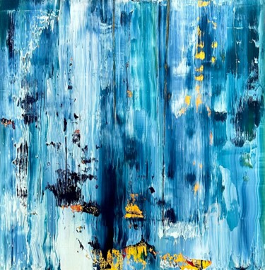 Painting titled "Abstract Emotional…" by Rafal Dobosz, Original Artwork, Oil