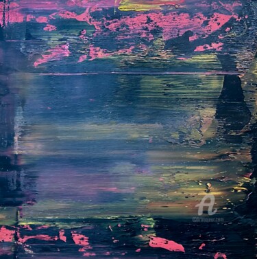 Malerei mit dem Titel "The Darkness of the…" von Rafal Dobosz, Original-Kunstwerk, Öl