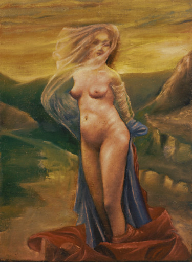 Pittura intitolato "VERITÀ" da Raffaele Altieri, Opera d'arte originale, Olio