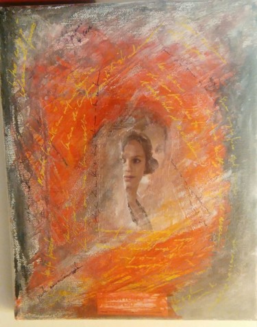 Pittura intitolato "In un tempo sospeso" da Raffaele Cappa, Opera d'arte originale, Acrilico