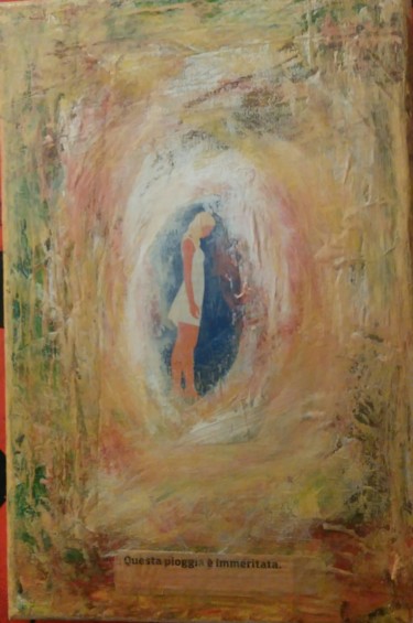 Pittura intitolato "Questa pioggia è im…" da Raffaele Cappa, Opera d'arte originale