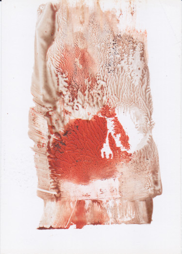 Картина под названием "Gestures 044" - Raffaele Iannone, Подлинное произведение искусства, Пигменты