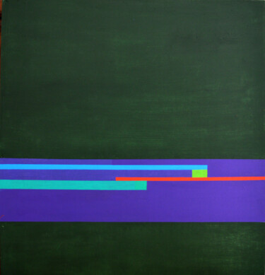 Pittura intitolato "Interference 02" da Raffaele Iannone, Opera d'arte originale, pigmenti
