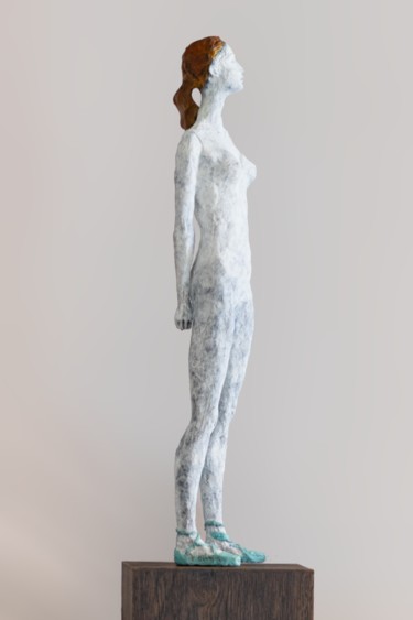 Sculpture titled "Applauso" by Raffaella Benetti, Original Artwork, Bronze
