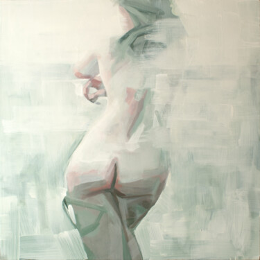 Картина под названием "Fading Venus IX Op.…" - Rafferoico, Подлинное произведение искусства, Масло Установлен на Деревянная…