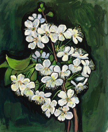 Painting titled "''Spring''*" by Raffi Ghazaryan, Original Artwork, Acrylic