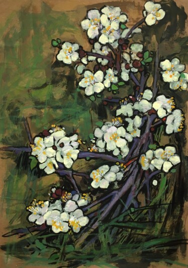 Pintura titulada ""Spring''," por Raffi Ghazaryan, Obra de arte original, Acrílico
