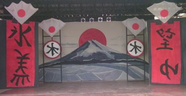 Pittura intitolato "L' ULTIMO SAMURAI -…" da Rafox, Opera d'arte originale