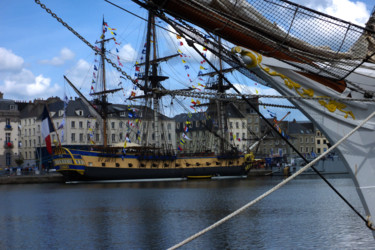 Gréements au port Фотография под названием "Gréements au port" - Christian Ragaine, Подлинное произведение искусства,