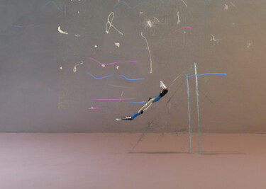 Цифровое искусство под названием "Playground" - Raimo Bergt, Подлинное произведение искусства, Цифровой коллаж