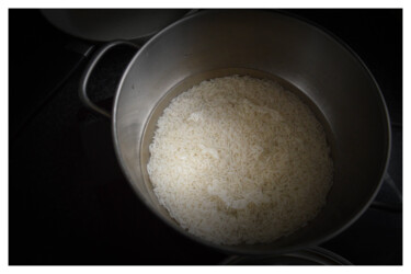 Fotografie getiteld "Happy rice face" door Robert A Ireland Contemporary Artist, Origineel Kunstwerk, Digitale fotografie