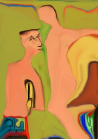 Arts numériques intitulée "parlo" par Said Benkiran, Œuvre d'art originale
