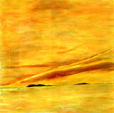 Couleur du grand nord Peinture intitulée "Couleur du grand no…" par M.Ou Mme Rajot Jean Louis, Œuvre d'art originale, Huile