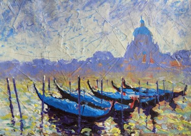 Painting titled "Venice 3" by Rakhmet Redzhepov, Original Artwork, Oil