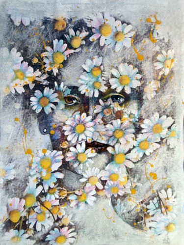 Malerei mit dem Titel "Princess. (from the…" von Rakhmet Redzhepov, Original-Kunstwerk, Acryl