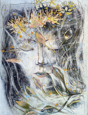 Malarstwo zatytułowany „Enchanted” autorstwa Rakhmet Redzhepov, Oryginalna praca, Akryl