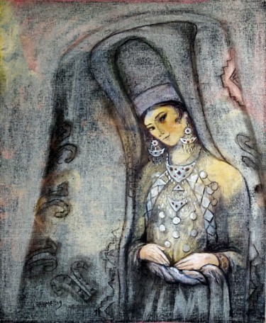 Malerei mit dem Titel "Andromeda" von Rakhmet Redzhepov, Original-Kunstwerk, Acryl