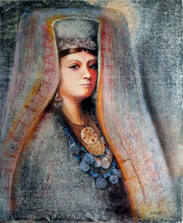 Картина под названием "Virgo" - Rakhmet Redzhepov, Подлинное произведение искусства, Акрил