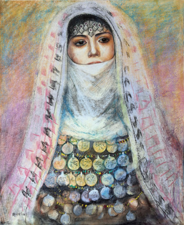 Painting titled "Lyra" by Rakhmet Redzhepov, Original Artwork, Acrylic