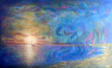 Malarstwo zatytułowany „Light Wind.” autorstwa Rakhmet Redzhepov, Oryginalna praca, Akryl