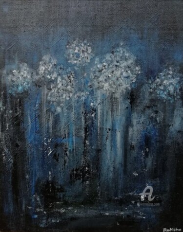 Pittura intitolato "Rainy Season" da Raksha R, Opera d'arte originale, Acrilico