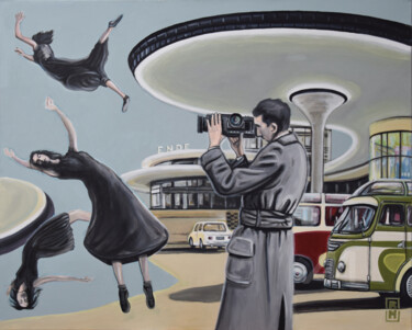 Ende Peinture intitulée "Ende" par Ralph Hackeland, Œuvre d'art originale, Acrylique