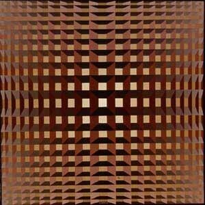 Painting titled "Gridwork" by Ralph Berko, Original Artwork, Oil