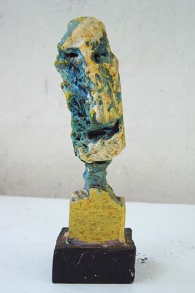 Skulptur mit dem Titel "Bauer" von Ralph Kleiner, Original-Kunstwerk