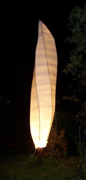 Skulptur mit dem Titel "Pappel" von Ralph Kleiner, Original-Kunstwerk