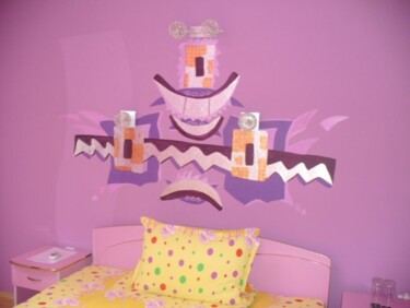 Fotografie getiteld "purpple Room" door Raluca Cirti, Origineel Kunstwerk