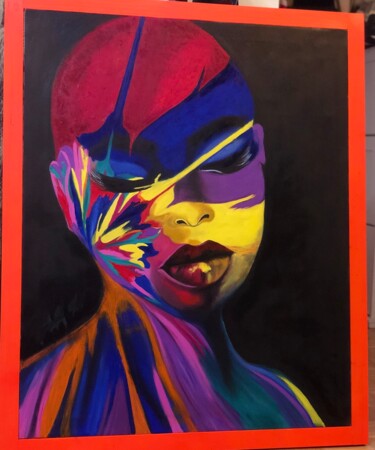 Peinture intitulée "Mis colores" par Raluca Ulici, Œuvre d'art originale, Huile