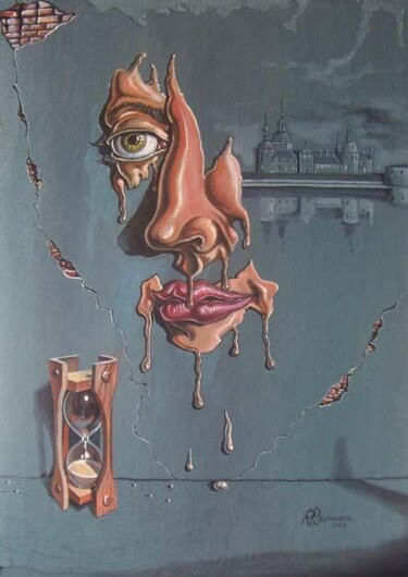 绘画 标题为“Defluent Charm” 由Ramaz Razmadze, 原创艺术品, 油