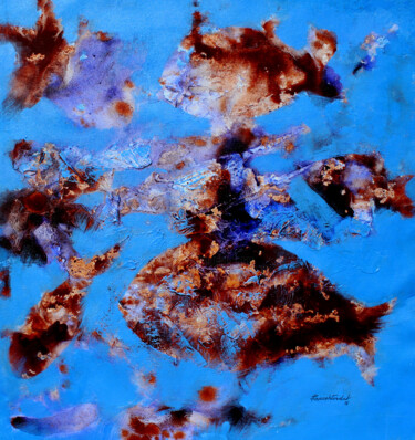 Pittura intitolato "Экспрессивная серия…" da Ramesh Terdal, Opera d'arte originale, Acrilico
