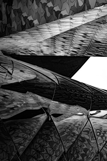 Photographie intitulée "11ème vue des "espa…" par Rami El Biaine, Œuvre d'art originale, Photographie numérique