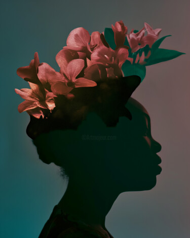 Digital Arts titled "My thoughts create…" by Ramona Gliga, Original Artwork, Digital Collage
