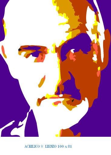 Painting titled "SEAN CONNERY" by Ramon Campos, Original Artwork
