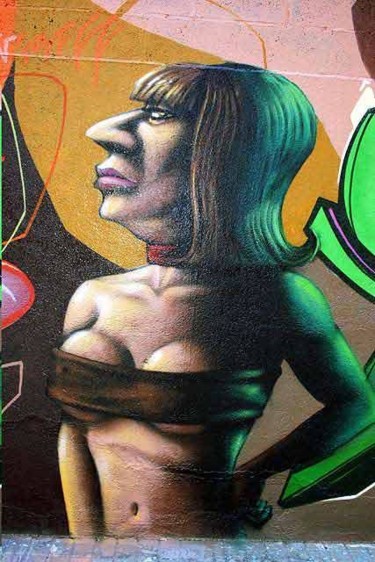 Fotografía titulada "Grafiti 7" por Ramon Oliveras, Obra de arte original