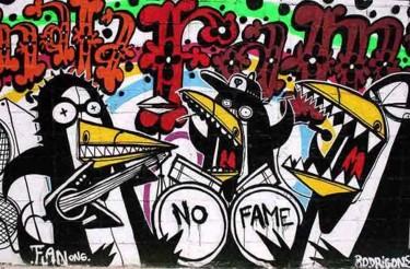 Fotografía titulada "Grafiti 16" por Ramon Oliveras, Obra de arte original