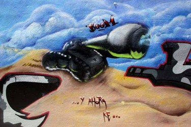 Fotografía titulada "Grafiti 20" por Ramon Oliveras, Obra de arte original