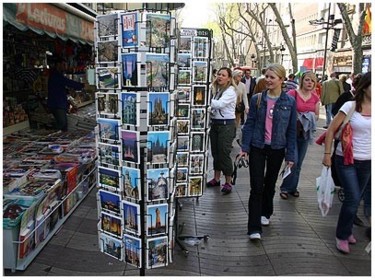 Fotografía titulada "Ramblas 26" por Ramon Oliveras, Obra de arte original