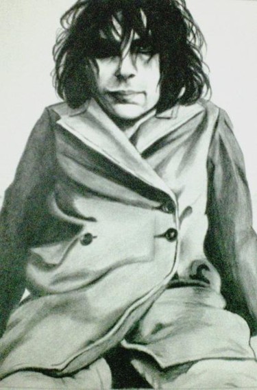 Drawing titled "Syd Barrett" by Ramya Kapula, Original Artwork, Other