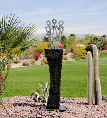 Sculpture intitulée "Apollo A Muse Me" par Randy Addy, Œuvre d'art originale, Bronze