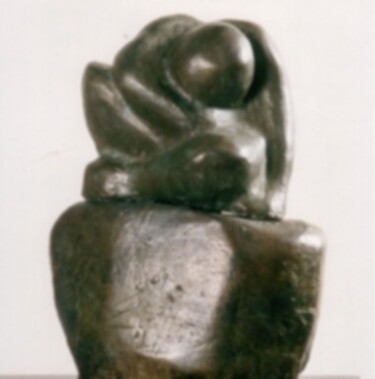 Sculptuur getiteld "Humble Monkey" door Randy Addy, Origineel Kunstwerk