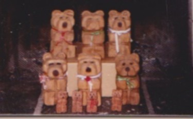 Sculpture titled "One Hundred Bears" by Randy Addy, Original Artwork